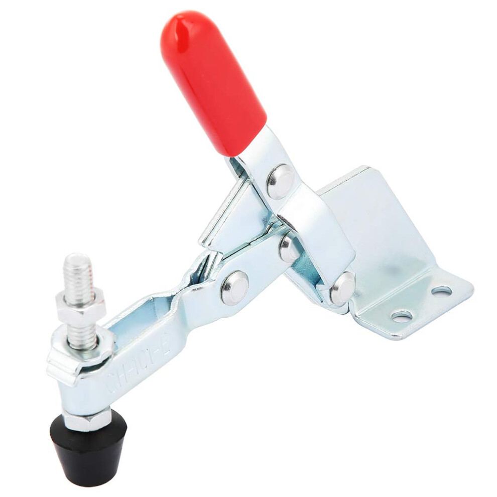 Toggle Clamp 100Kg Heavy Duty Galvanized Iron Vertical Toggle Clamp Tool For Welding Sheet Metal Circuit Boards 9189345364372