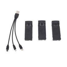 Pacco Batteria al Litio da 2600mAh per Mini Dron Pieghevole KY603 K7