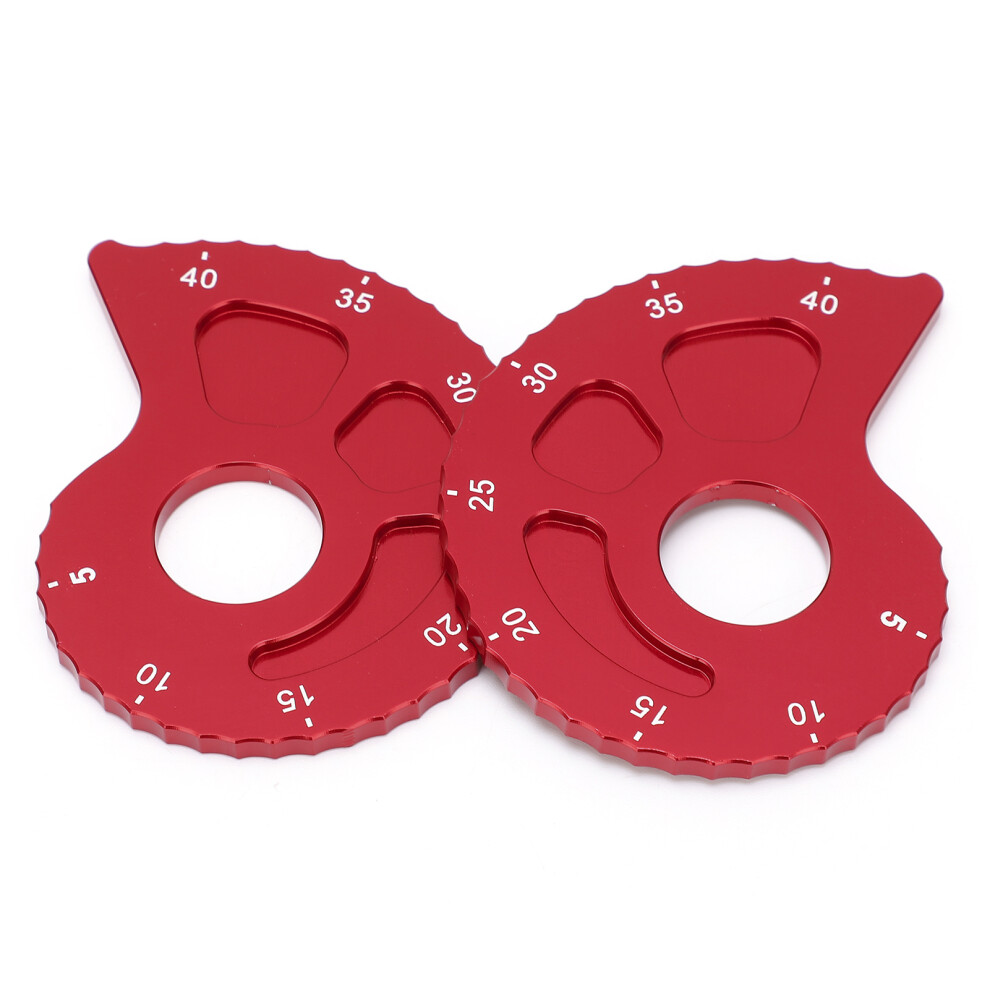 Motorcycle Chain Adjuster Regulator For Suzuki Drz 400E/S 2000-2021 Red 8401377620044