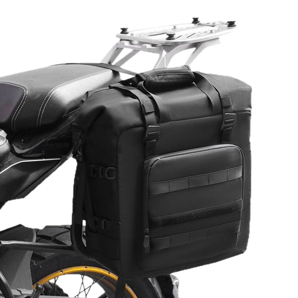 30L Waterproof Motorcycle Saddle Bags With Large Capacity Panniers For Touring And Commuting 9187378625606