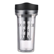 Cold Brew Coffee Maker 420ml Leakproof Bottle for Iced Coffee and Tea Brewing Travel Cup