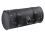 Motorcycle PU Leather Tail Bag with Password Lock, Universal Luggage Storage Backpack Saddle Bag 1