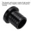 Black Aluminium Bypass Valve Plug for Direct Replacement WRX STI 8