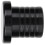 Black Aluminium Bypass Valve Plug for Direct Replacement WRX STI 7