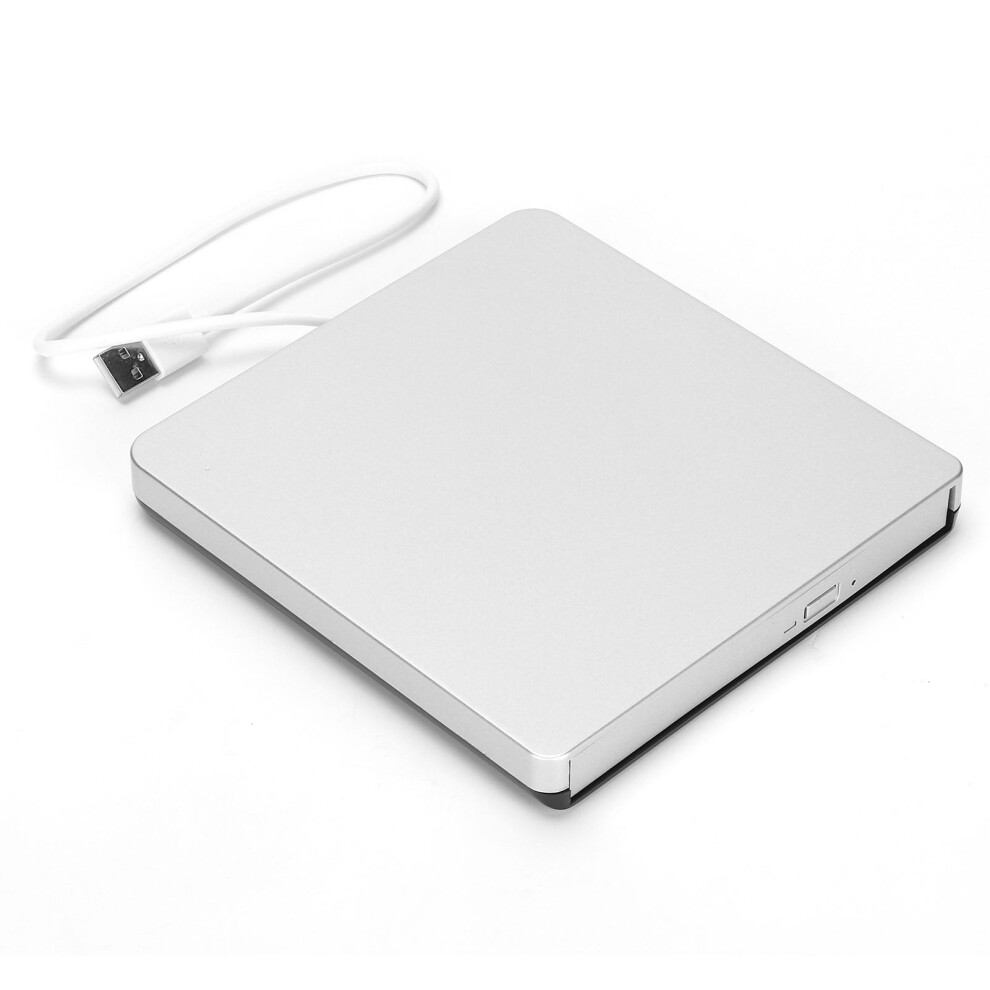 Unique Intelligent Technology, Automatic Firmware Update, Ultra Slim Portable, Enhanced Compatibility, Portable Burner Writer External Cd/Dvd Drive Fo 9147006880746