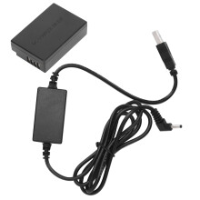 55.5V USB Power Dummy Battery for Canon M3 M5 M6, LP-E17, 3.0x1.1mm