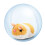 Kat Speelgoedballen Kitten Slim Rollend-gele hamsterbasketbal 1