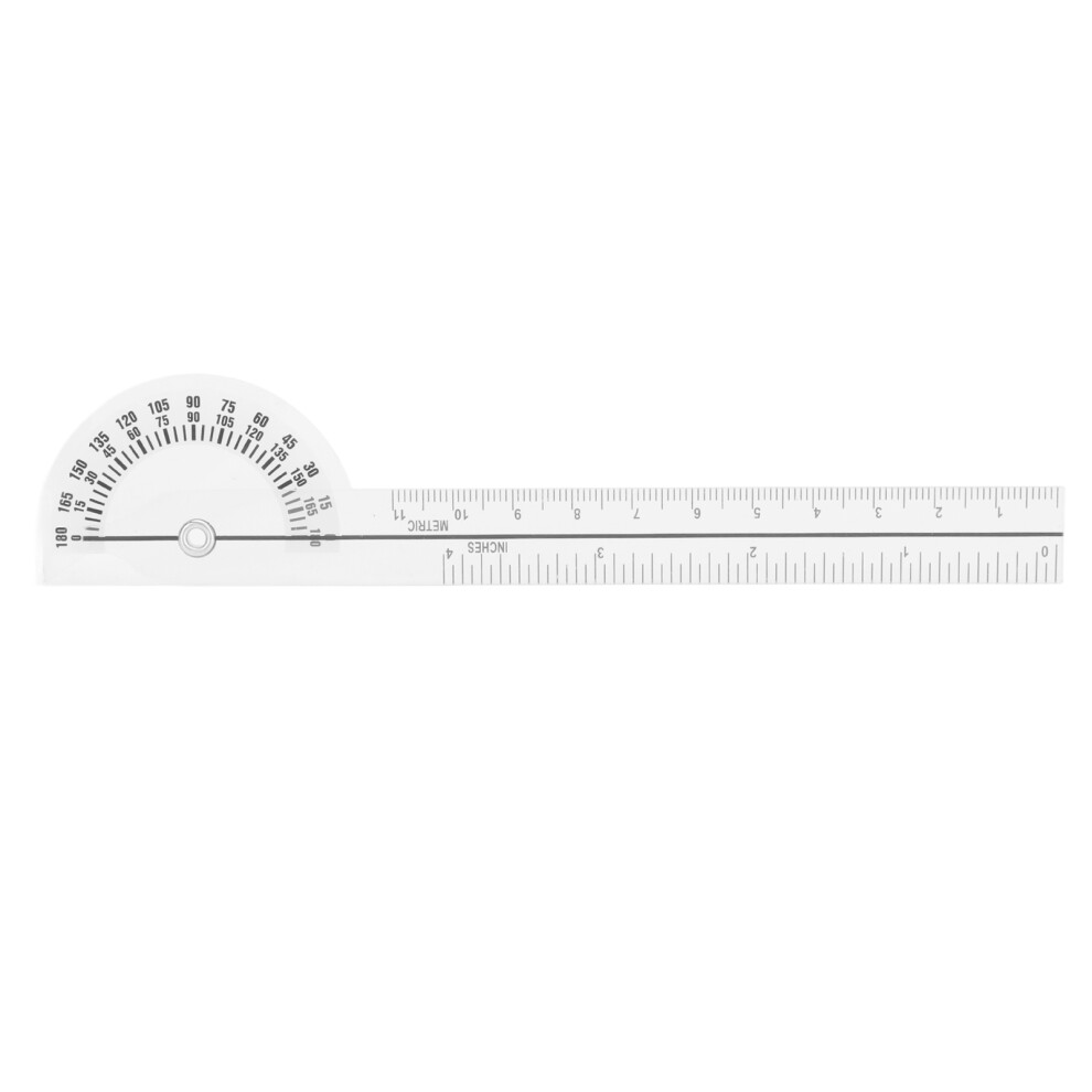 Goniometer for Physical Therapy, Range of Motion Measurement Protractor with Clear Readings, Rehabilitation Aid and Essential Treatment Tool for