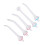Ensemble d'embouts de rechange pour hydropulseur, conception douce respectueuse des gencives, structure durable en ABS étanche, compatible avec les 7