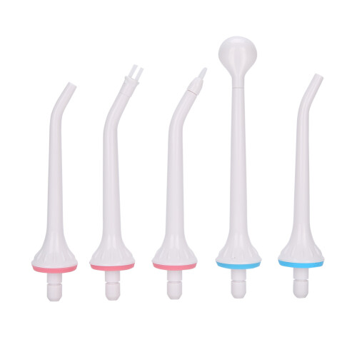 Ensemble d'embouts de rechange pour hydropulseur, conception douce respectueuse des gencives, structure durable en ABS étanche, compatible avec les 2