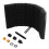 Studio Mic Isolation Shield Sound Absorbing Foam Noise Reflection Reduction Lightweight Construction Foldable End Panels Three Panel Design Angle 1