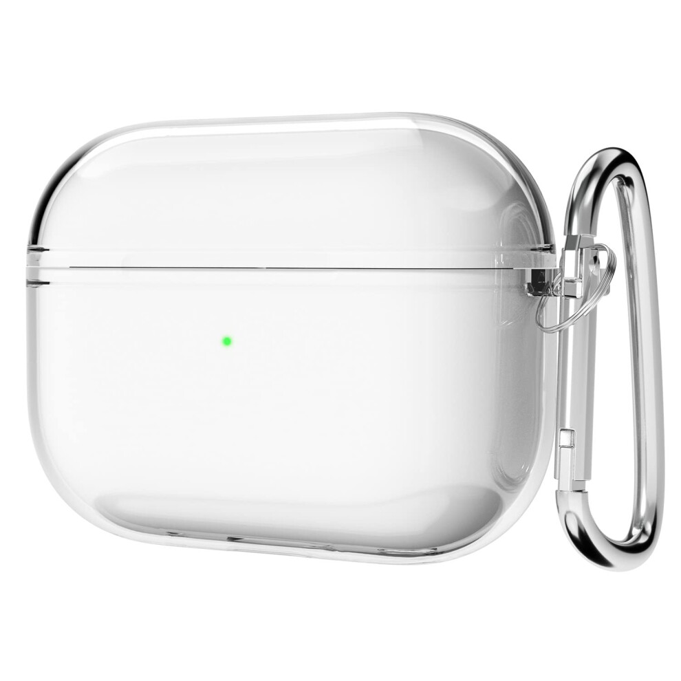 Airpods Pro Case Clear Hard Plastic For Airpods Pro 1St Gen With Keychain, Transparent Y2k Aesthetic Cover For Women 9347817863352