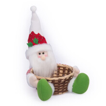 Kinder Weihnachts-Süßigkeitenkorb Obst-Geschenkbox Festliche Wohnkultur 30x20x15cm