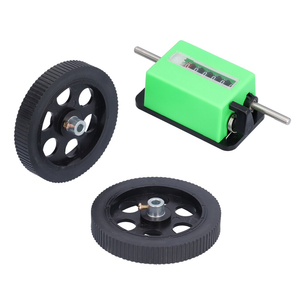 Mechanical Length Counter 6 Digit 0-99999.9 Meters For Textile & Plastic 6921377624511
