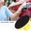 Round Hand Sanding Block with Long Handle Hook & Loop for Fine Sanding AU 5