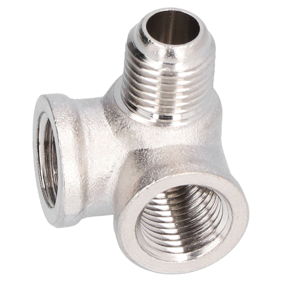 Durable 3-Way Oblique Brass Connector For Pneumatic Systems 12/12/13Mm 7901377625038