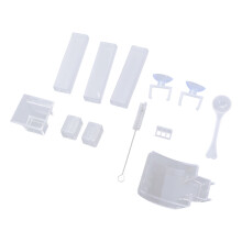 Transparent Acrylic Feeding Tube for FishTank Dish Bowl Feeding