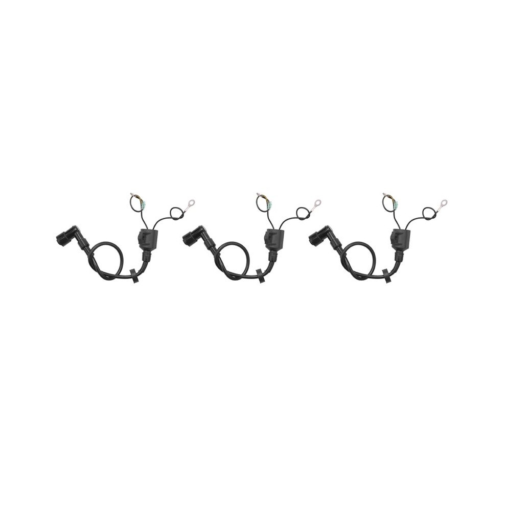 3X Boat Ignition Coil Assy For 40Hp 50Hp 2 Stroke 3 Cylinder Outboard Motor Engine 6H5-85570 Boat Marine 6033425564325