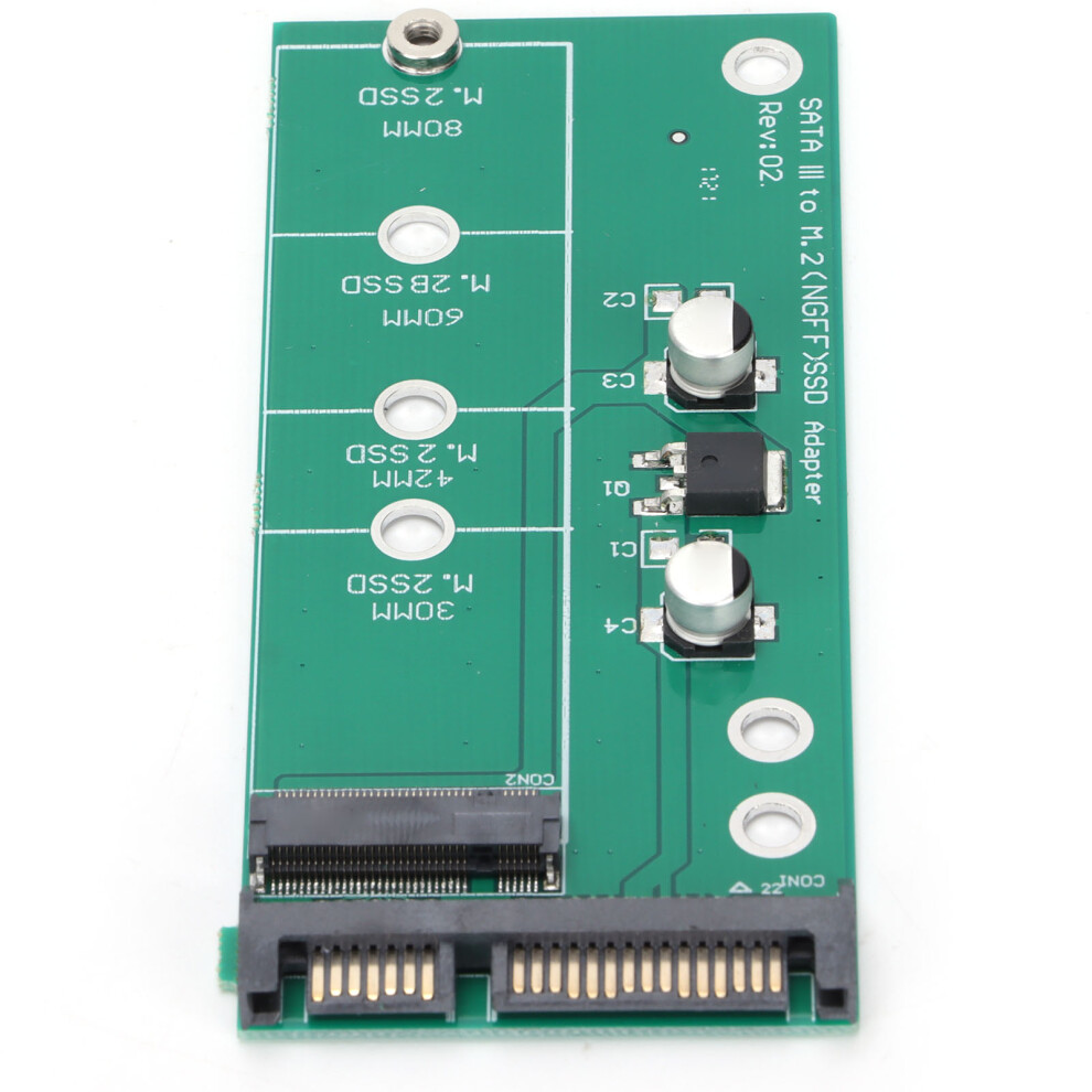 Ngff M.2 To Sata Converter 6Gbps Transfer Rate Adapter Card 4971377626994