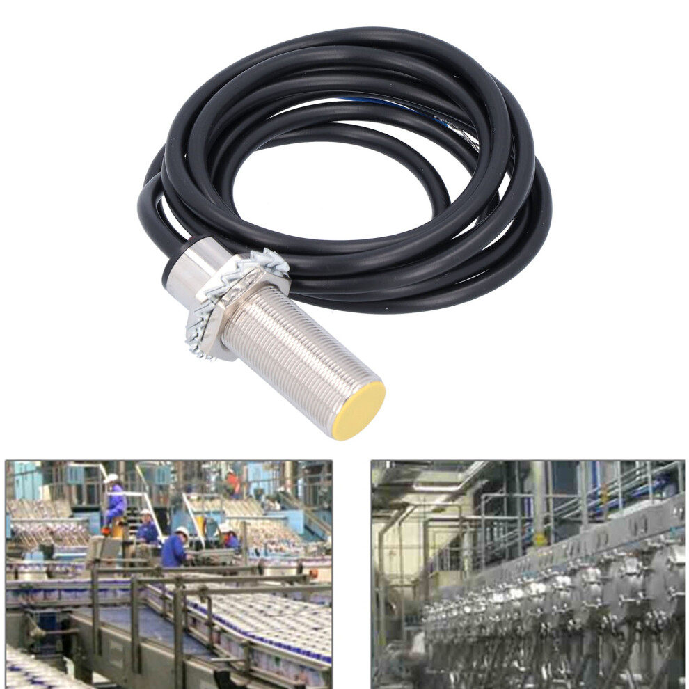 Waterproof 3-Wire M18 Proximity Switch Dc6-36V Pnp Normally Open 4281377627472