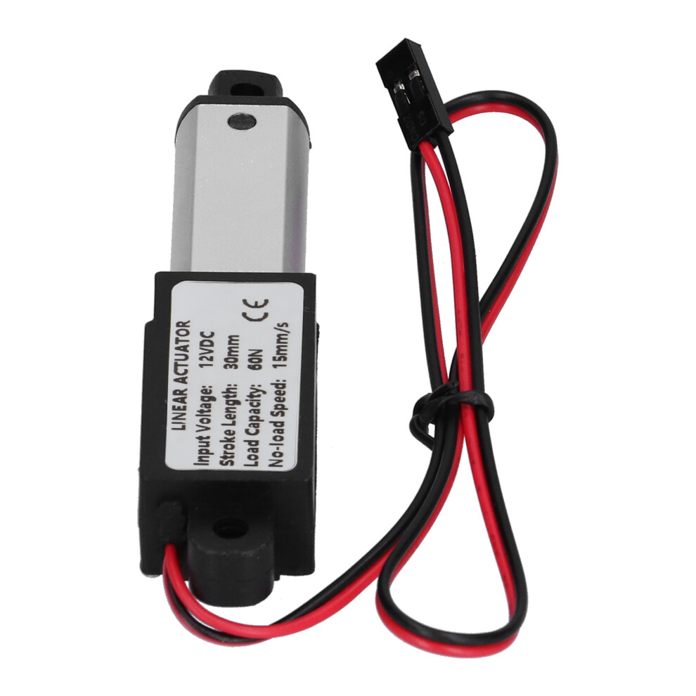 Waterproof Mini Electric Linear Actuator 30Mm Stroke 12V 60N 4941377627581