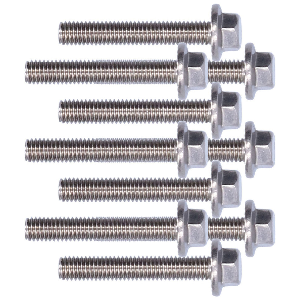 M5 Stainless Steel 304 Flanged Hex Bolts 10-40Mm Corrosion-Resistant Fasteners 4341377627626