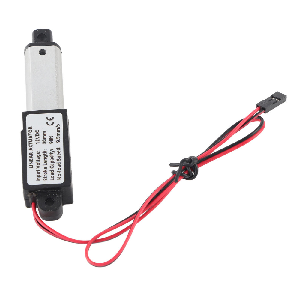 Mini Waterproof Dc12v Linear Actuator 30Mm Stroke 90N For Robot & Home 4911377627539