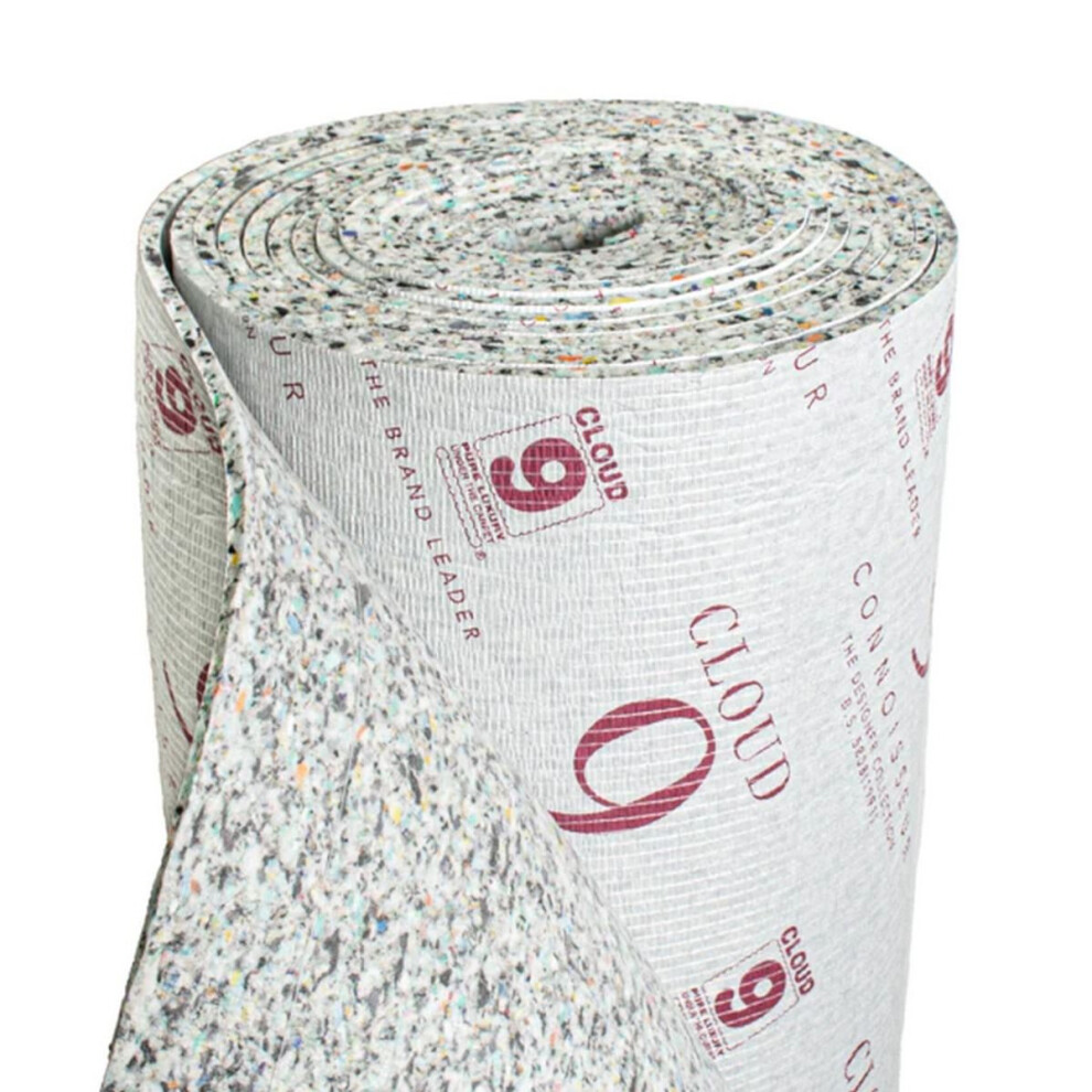Carpet Underlay Cloud 9 Underlays Connoisseur 10Mm (15 Sqm) 1.37M(Width) X 11M(Length) 9508894244544