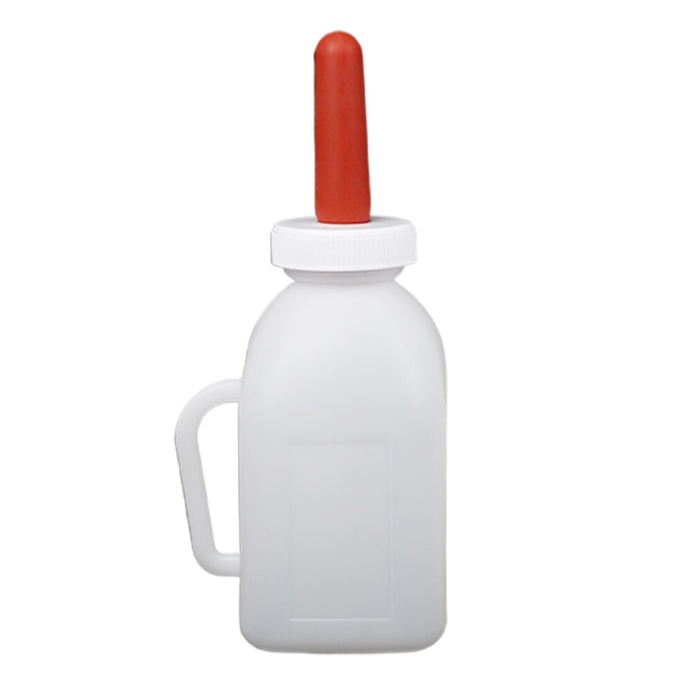 Goat Bottle Nipples For Goat Calf Lamb Sheep Cow  1L Nursing Bottle Pacifier, Thickened Milk Feeding Nipple