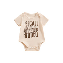 (12-18 Months, Beige) Combinaison western décontractée et tout-petits