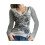 (S, Grey) Chemise ample femme, occasions spéciales. 1