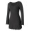 (S, Black) Robe d'été cintrée la plage. 6