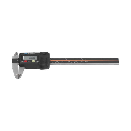 High Precision Digital Caliper Stainless Steel Construction 4 Measuring Modes Inch MM Conversion Zero Setting Function Auto Off Large LCD Screen 1