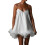 (M, White) Robe mini femme les fêtes. 2