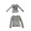 (S, Grey) Chemise ample femme, occasions spéciales. 6