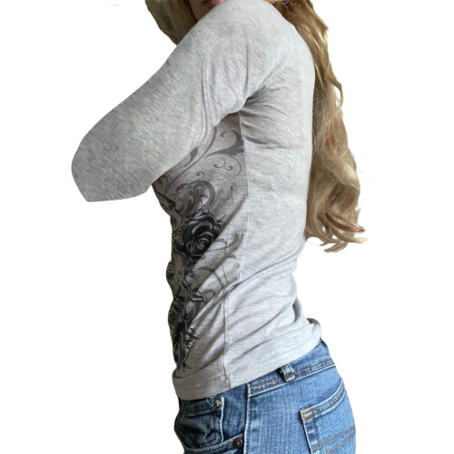 (L, Grey) Chemise ample femme, occasions spéciales. 1