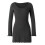 (L, Black) Robe d'été cintrée la plage. 4