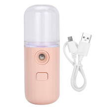 Nano Mist Sprayer for Skin Care, Nano Technology Facial Steamer with Cool Mist for Deep Moisturizing and Eyelash Extension, USB Rechargeable Portable
