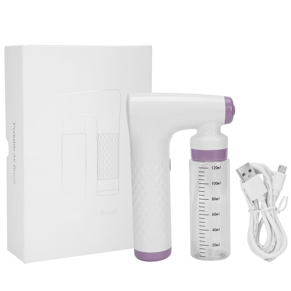 Skin Moisturizing Nanometer Sprayer With Electrostatic Atomizer, Rechargeable Handheld Beauty Device Featuring Leak Proof Nozzle And Portable Design