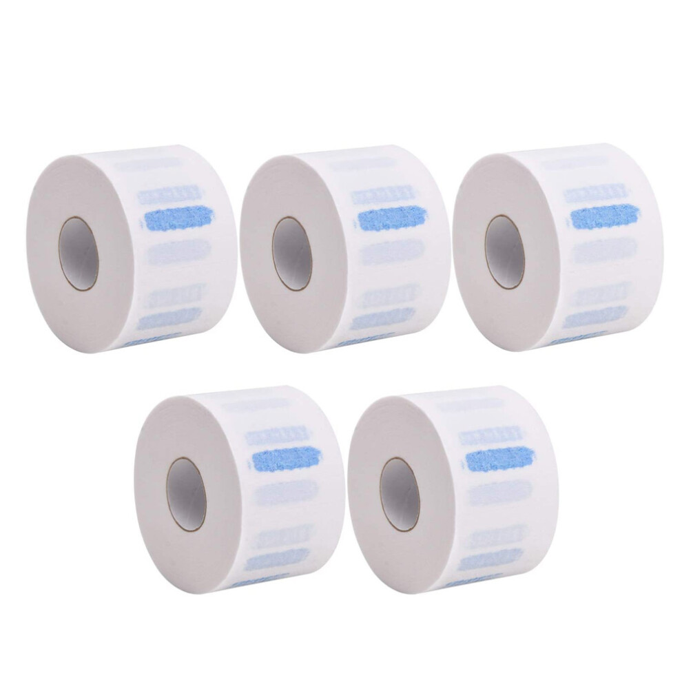 Salon Barbershop Supplies Disposable Buffer, Disposable Barber Neck Strips, Economical Convenient, Simple To Use, Absorbent Tissue For Easy Clean Up,