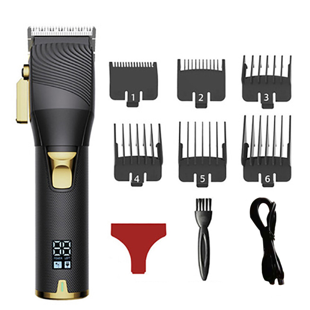 Luxury Grooming Innovation, USB-C Rechargeable Hair Clippers, 5V-Boost Technology for Stronger Motor Performance, Adjustable Lever Length Control,
