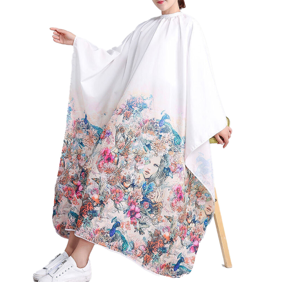 Waterproof & Anti-Static Hairdressing Cape, Stylish Barber Cape for Everyday Salon Use For Halloween Parties For Nightclubs For Daily Use