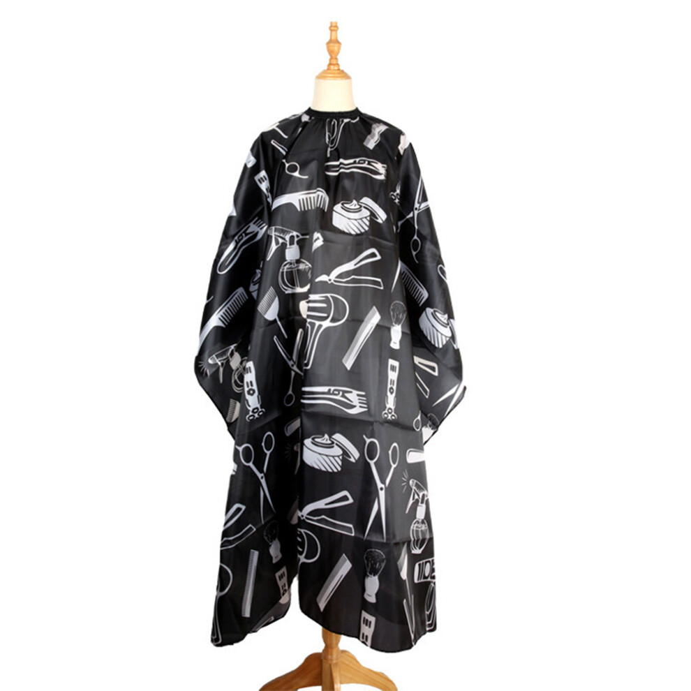 Reusable Barber Capes, Professional Salon Cape with Adjustable Snap Closure, Waterproof and Portable for Styling, Hair Cutting and Coloring (55 X 62