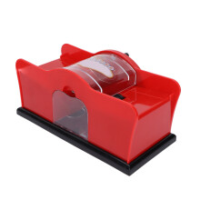 Barajador de cartas manual sin esfuerzo, accesorios de póker manuales duraderos para experiencias de juego silenciosas y portátiles para fiestas de