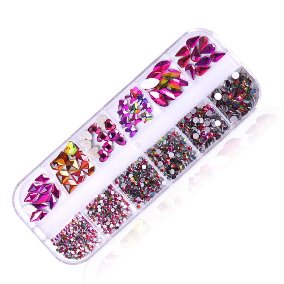 Rhinestones Picking Pen, Crystal Rhinestones with Premium Material for Multi-Shaped Flatback, Brilliant And Attractive K9 Glass Quality, Flatback Cry
