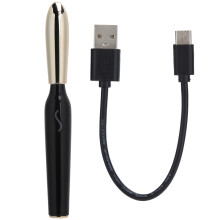 Komfortabel hudberøring med oppvarmet vippebøyer Elektrisk vippebøyer med rask oppvarming og langvarig naturlig krølleffekt for USB-oppladbar