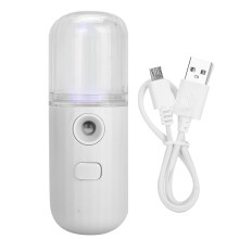 Základní péče o pleť: Nano Mist Sprayer pro hloubkovou hydrataci, USB dobíjecí přenosný ruční napařovač obličeje s chladivou mlhou pro