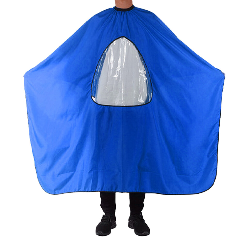 Polyester Haircut Apron, Viewing Window for Enhanced Client Interaction, Suitable for Salon and Home Hairdressing For Halloween Parties For Daily Use