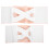 Comfortable Mesh Fabric Orthopedic Support Strap for Kids, Breathable Elastic Compression Support Belt with Adjustable Double Strap Design for Even 4