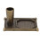 Set di penne a piuma Borgogna - 30,7  12,2  4,1 cm 10